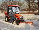 Räumfahrzeug im Winterdienst